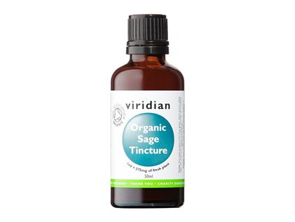 Sage Tincture 50ml (Šalvěj lékařská BIO tinktura)