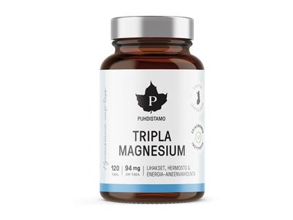 Triple Magnesium 120 kapslí (Hořčík)