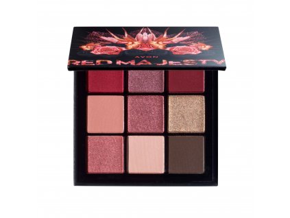 avon wonderland eye palette red majesty