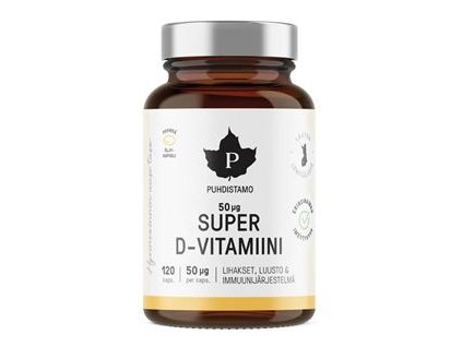 Super Vitamin D 2000IU 120 kapslí