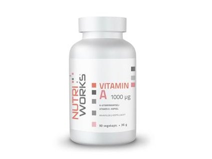 Vitamin A 1000 µg 90 kapslí