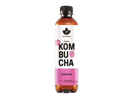 Kombucha BIO 400 ml raspberry (Vadelma)