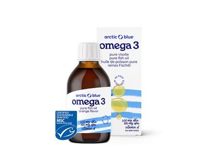 Omega 3 250ml (450mg DHA, 380mg EPA and Vitamin D 400IU)