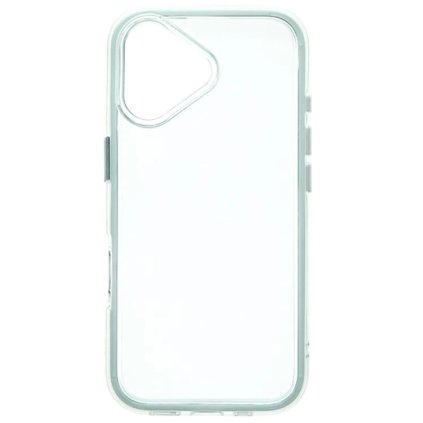 Tvrzený kryt s světle modrými okraji pro iPhone 17