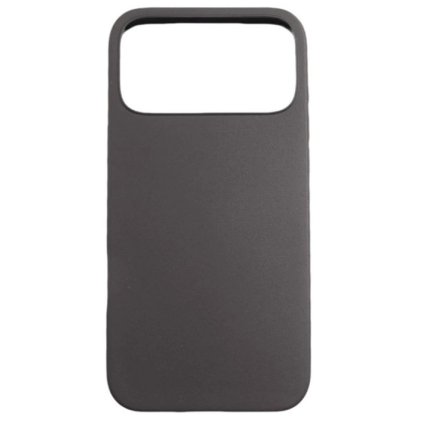 Černý měkký kryt pro iPhone 17 Pro Max