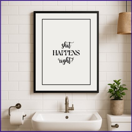 poster nejen na WC