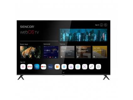 SLE 65US802TCSB UHD SMART TV SENCOR