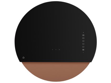 Odsavač šikmý komínový Eclipse Black Copper (CDP6001CR)