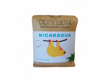 Nicaragua Jinotega zrnková káva 200 g