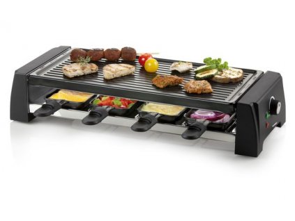 Raclette gril pro 8 osob - 2v1 - DOMO DO9189G, pro 8 lidí