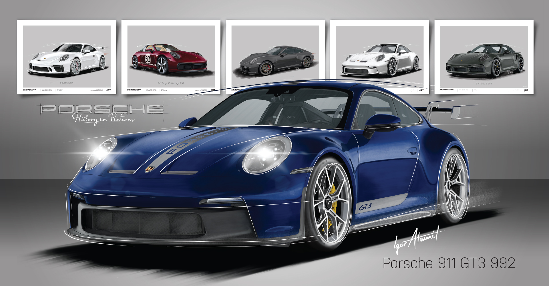 Porsche history in pictures