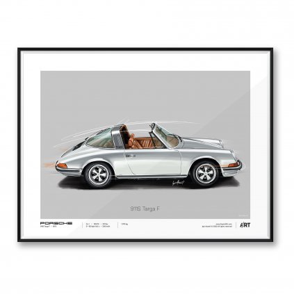 Poster  Porsche Icons - 40x30 cm – Automotive Mugs