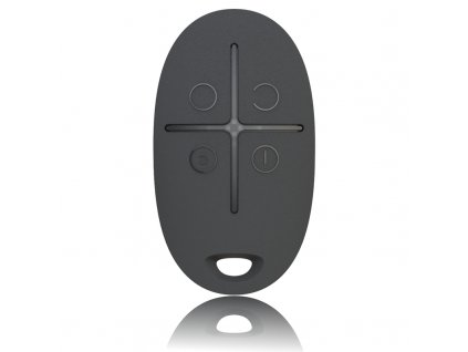 Ajax SpaceControl bezdrôtový diaľkový ovládač čierny