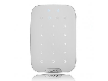 Ajax KeyPad Plus bezdrôtová klávesnica biely