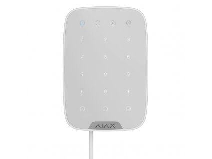 ajax fibra keypad white front
