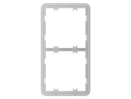 Ajax Frame (2 seats) vertical (83430) - Dvojnásobný rámček vertikálny pre LightSwitch