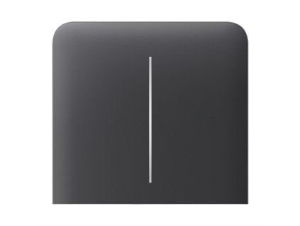 Ajax SideButton (2-gang) vertical ASP graphite (83437)