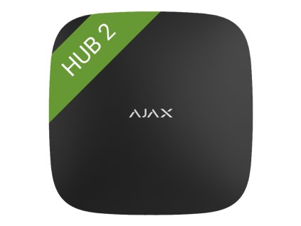Ajax Hub 2 bezdrôtová alarm ústredňa čierny