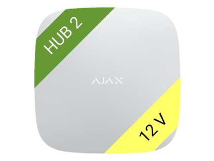 Ajax Hub 2 bezdrôtová alarm ústredňa biely