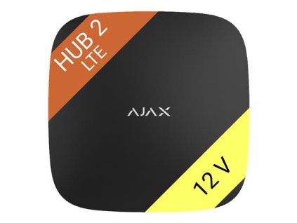 Ajax Hub 2 bezdrôtová alarm ústredňa čierny