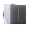 Ajax SideButton (2-gang) graphite (46022) - Bočné tlačidlo (spínač radenia 5)
