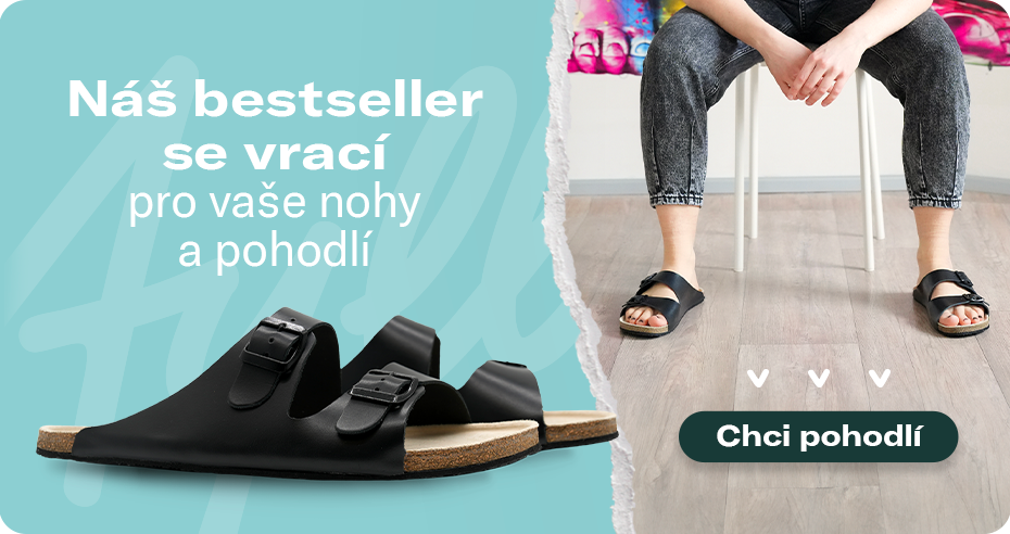 Barefoot pantofle THAK na skladě