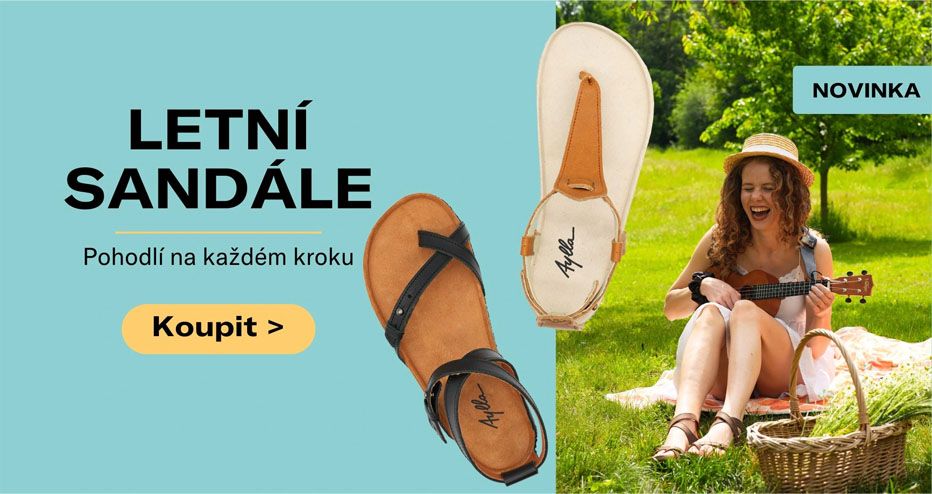 Pohodlí na každém kroku - sandále Aylla