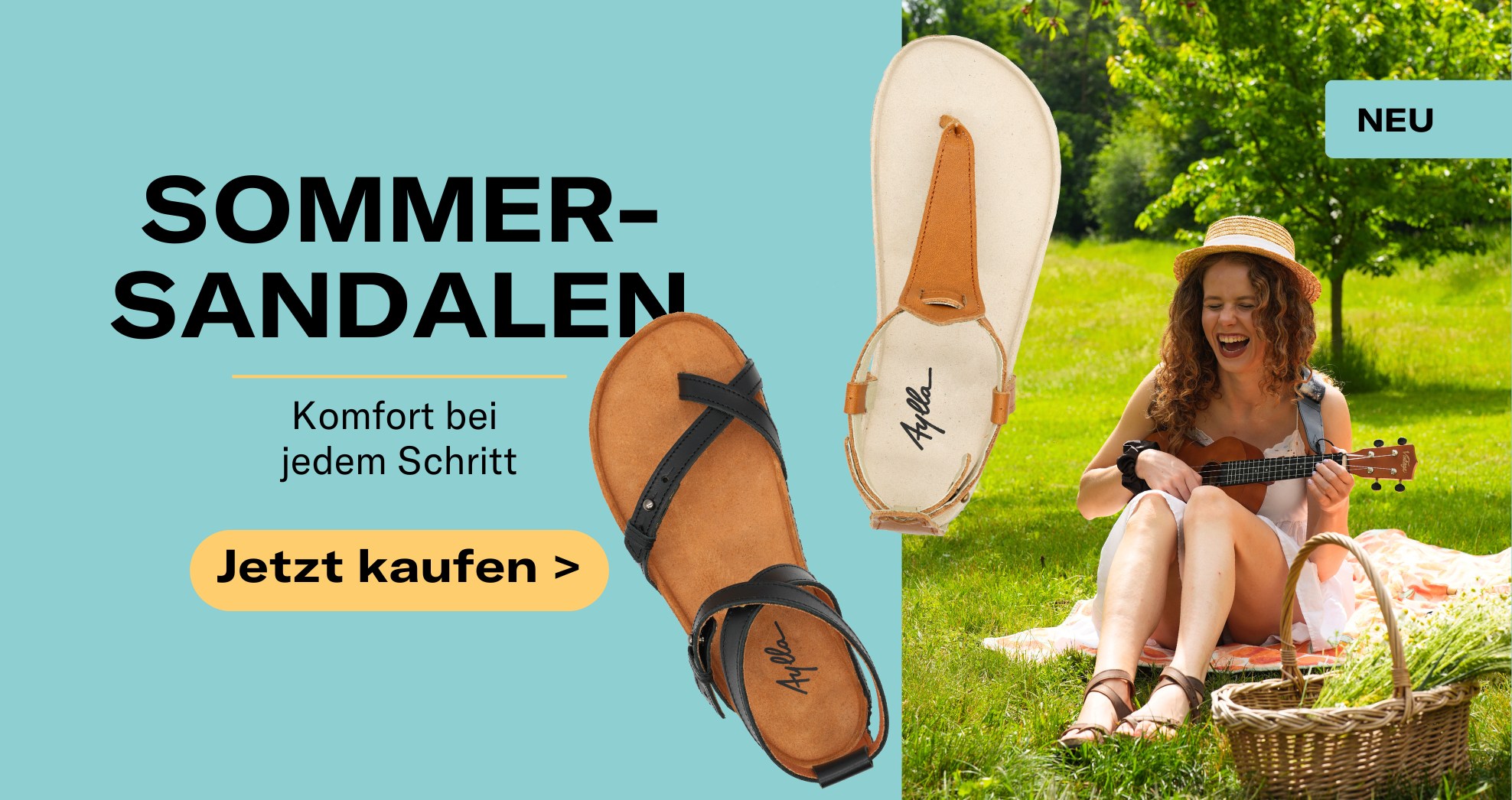 Komfort bei jedem Schritt - Aylla Sandalen