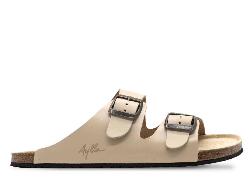 dospele-barefoot-pantofle-backory-bezova-kozene-aylla-thak-vnejsi-pohled