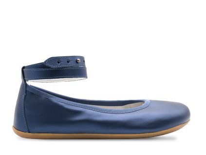 Damska-barefoot-boty-baleriny-s-paskem-modre-kozene-aylla-vnejsi-pohled