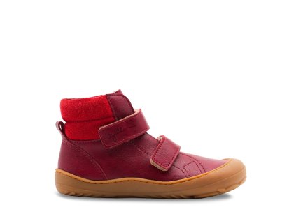 detska-barefoot-boty-zimni-cervena-syntetika-aylla-chiri-vnejsi-pohled