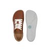 Damska-barefoot-boty-tenisky-hnede-kozene-aylla-ari-shora-pohled