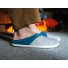 Panska-barefoot-boty-pantofle-modra-vlnene-aylla-wasi-detail-1