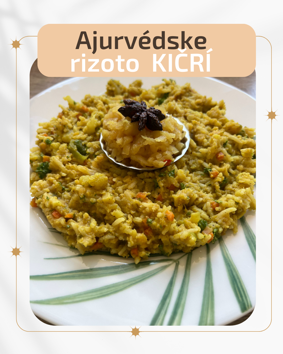 Ajurvédske rizoto Kirčí