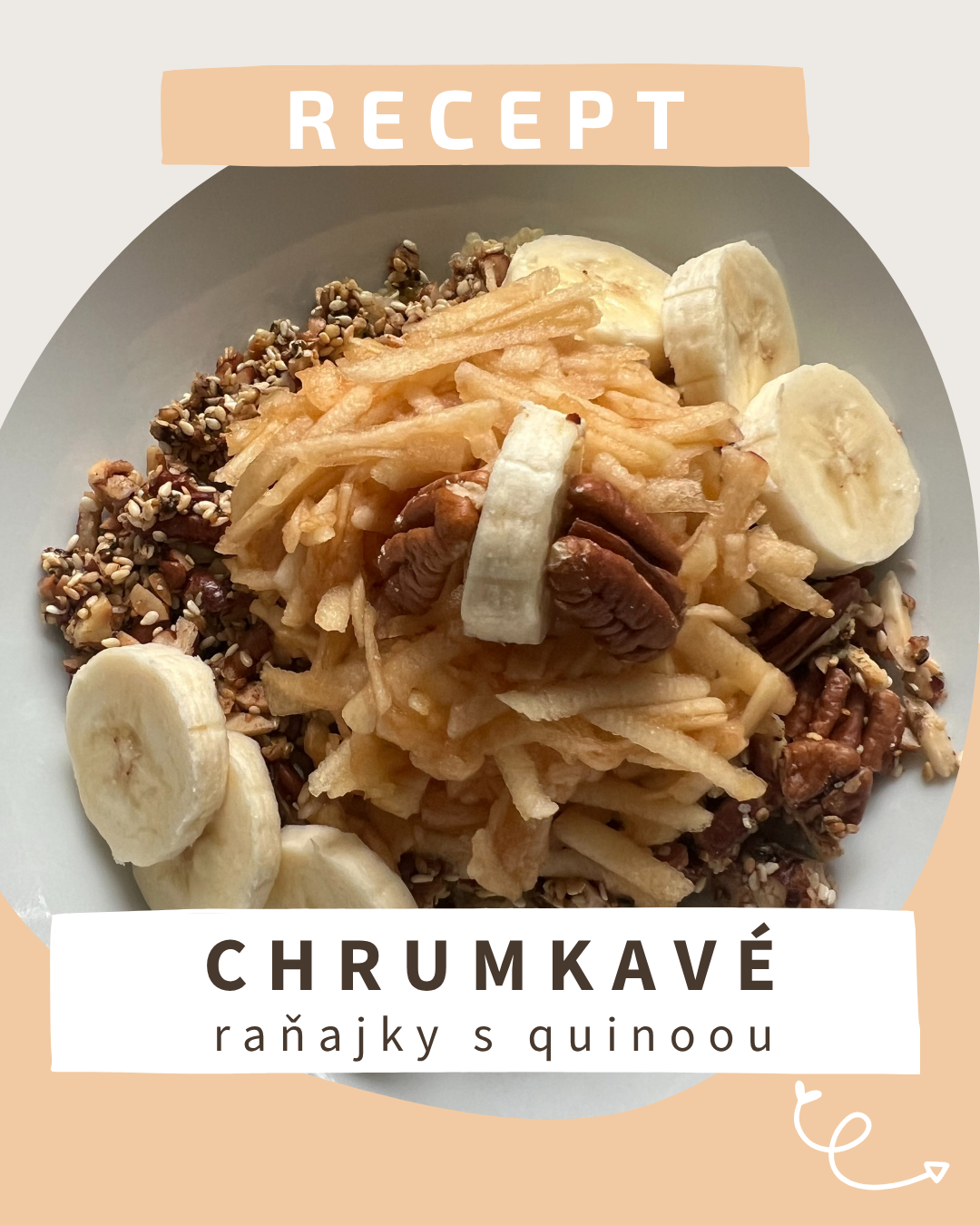 Chrumkavé raňajky s quinoou