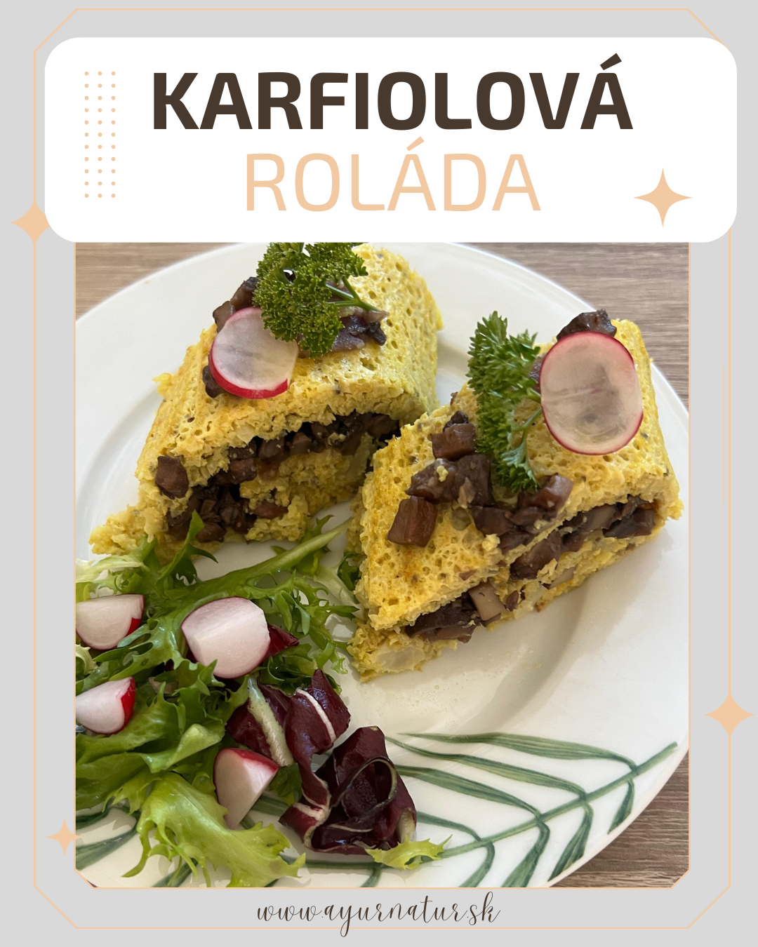 Karfiolová roláda