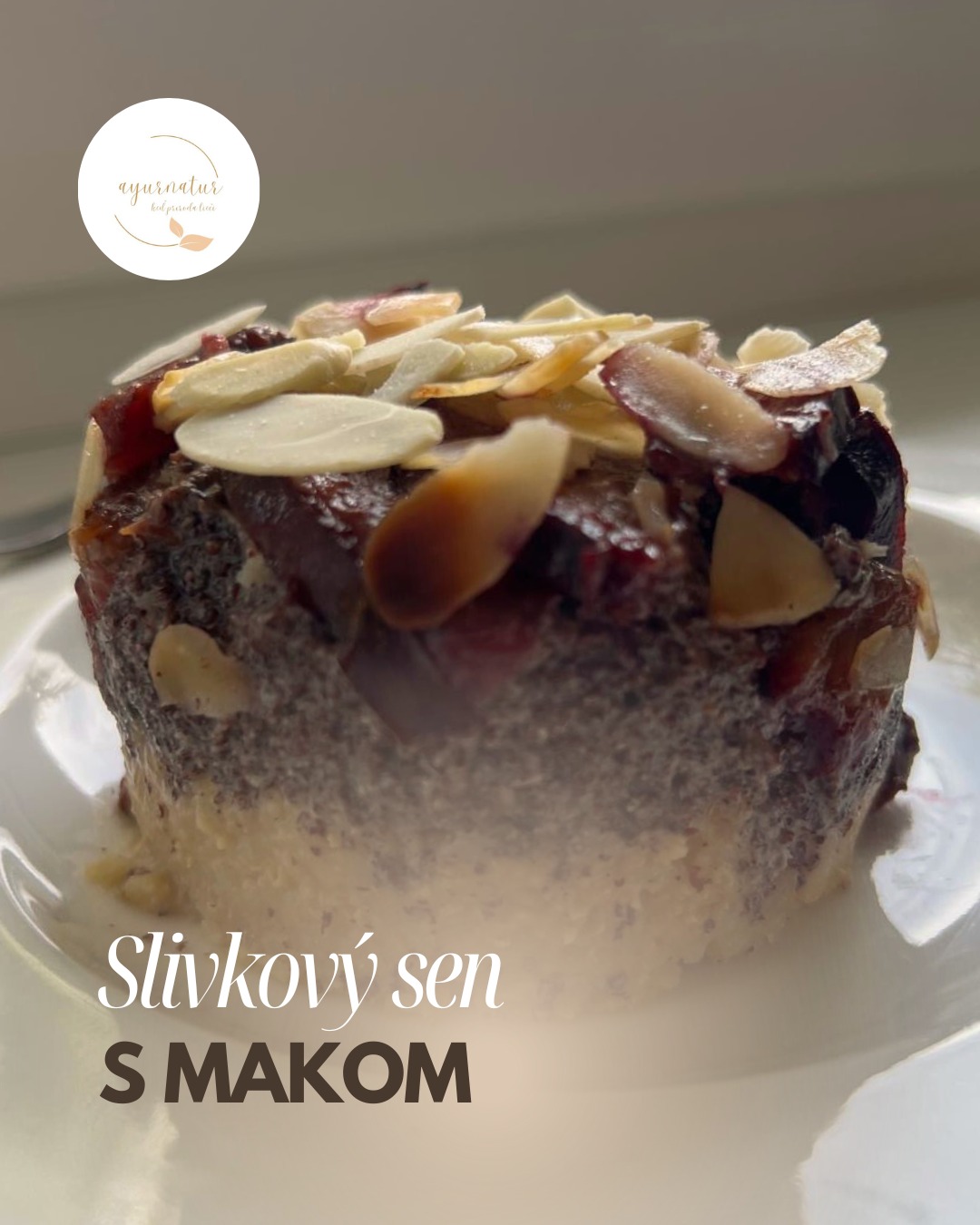 Slivkový sen s makom