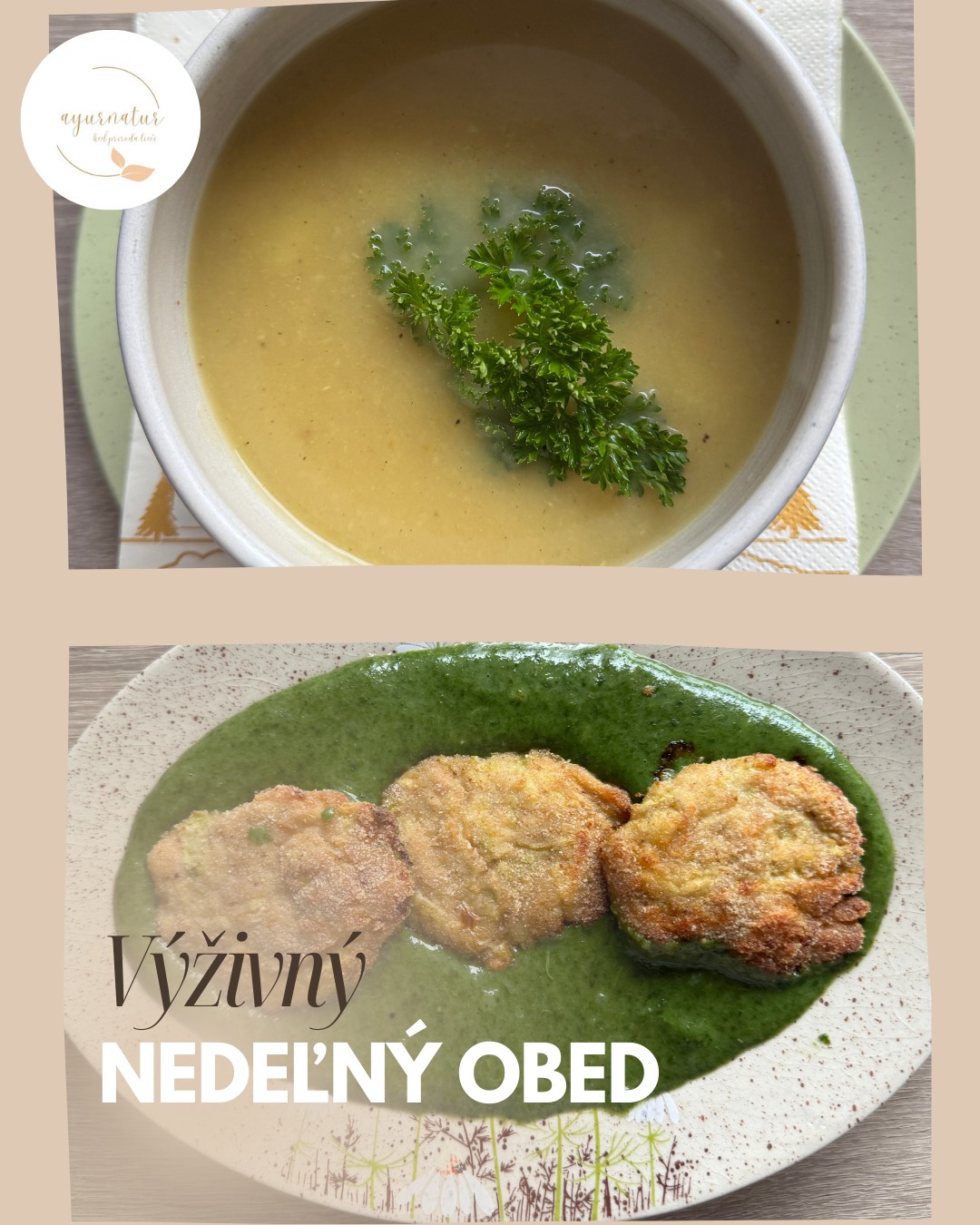 Výživný nedeľný obed