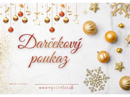 darčekový poukaz Vianoce kópia