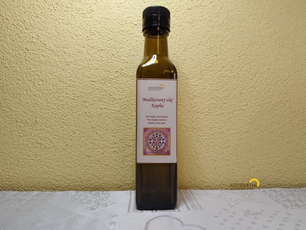 medikovaný olej Kapha