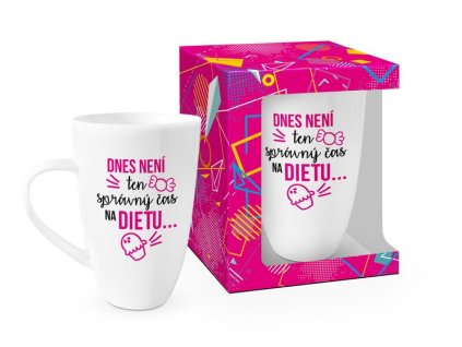 Hrnek "Dnes není čas na dietu", 400 ml