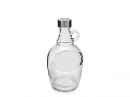 láhev 1,0l SOUDEK ucho, kov.uzávěr, sklo