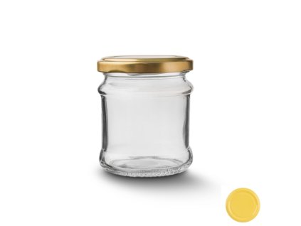 Zavařovací sklenice s víčkem 0,212 l
