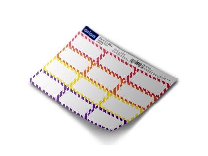 Samolepky na dózy prázdné