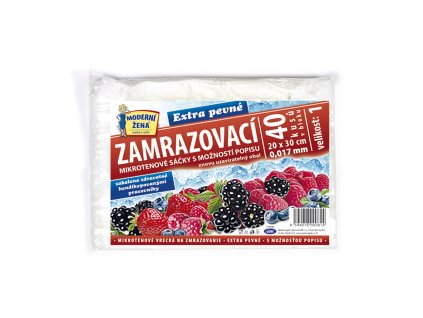 Zamrazovací sáček Extra 20x30 cm 40 ks