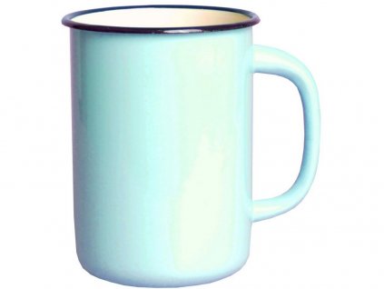 Hrnek vysoký smalt pr.11,5cm 1,5l, modrý