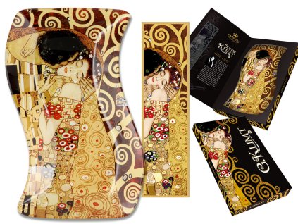 Talíř prohnutý Gustav Klimt, 23cm, 8101