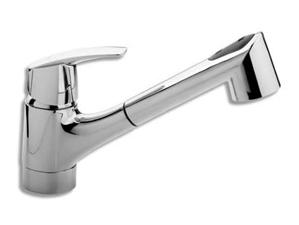 Dřezová teleskopická baterie Metalia 56 chrom
