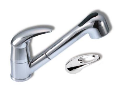 Dřezová teleskopická baterie Metalia 55 chrom