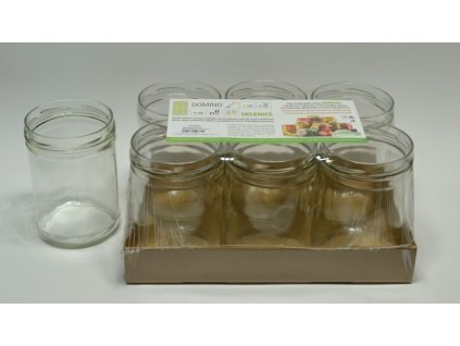 sklen.zavař. 875ml- 6ks-STURZ-rovná, TO100